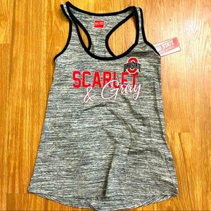 SOLD Ohio State racer back tank NWT